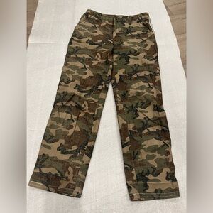 [6R/W28Ins28]Abercrombie&Finch Annie High Rise Ankle Straight Camo Pants